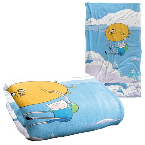 Trevco Adventure Time Balloon Silky Touch Super Soft Throw Blanket 36 x 58 Trevco Adventure Time Balloon Silky Touch Super Soft Throw Blanket 36 x 58